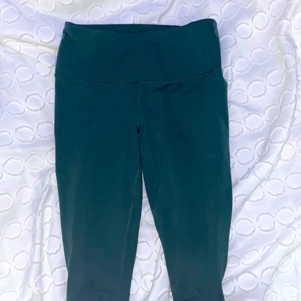 sage green yoga pants never worn size medium